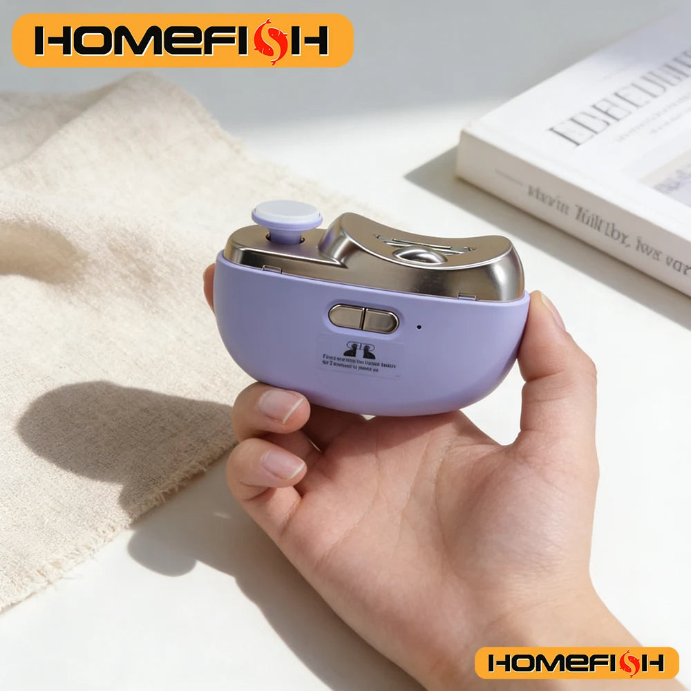 3-in-1 Electric Baby Nail Clipper & Safe Automatic Trimmer - 3