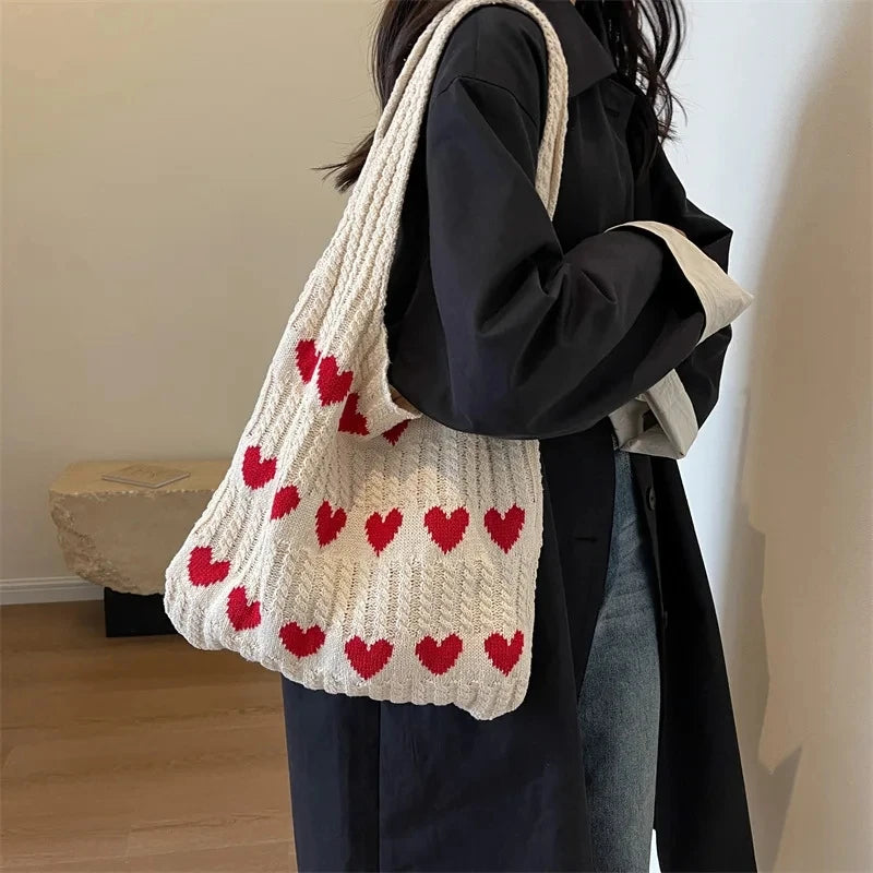 Luxury Woven Knitted Tote
