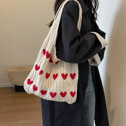 Luxury Woven Knitted Tote