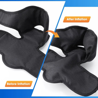 Dual-Airbag Electric Heated Foot and Ankle Massager for Pain Relief