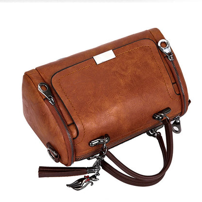 Luxury Tassel Boston Tote
