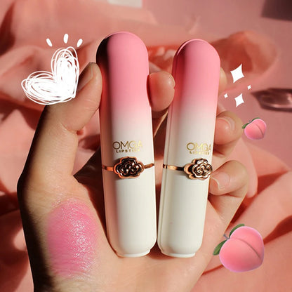 Peach Color-Changing Moisturizing Jelly Lipstick - Long-Lasting Lip Balm