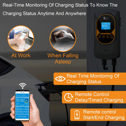 Tesla NACS EV Charging Station 32A/40A/50A WiFi Fast Home Charger