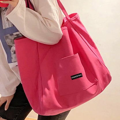 Luxury Korean Canvas Tote