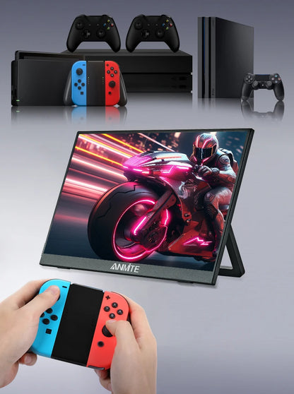 16-Inch Portable 1200P HDR Monitor - Touch/Non-Touch IPS Gaming Display