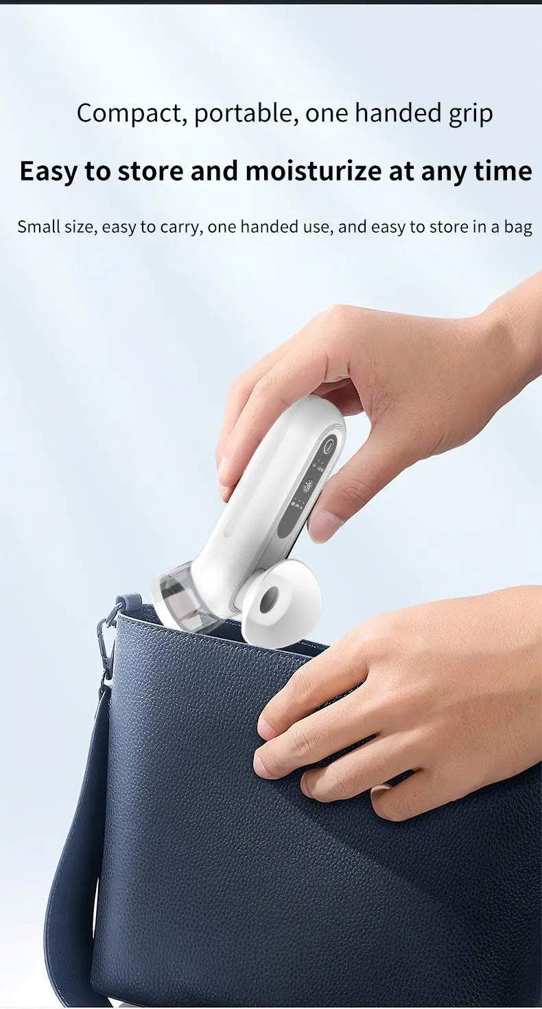 Portable Eye Mist Sprayer - Moisturizing Steam Device for Dry Eyes & Facial Care - 14