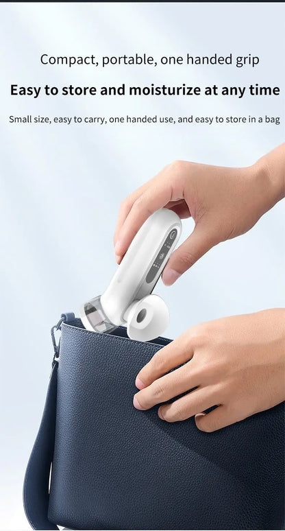 Portable Eye Mist Sprayer - Moisturizing Steam Device for Dry Eyes & Facial Care