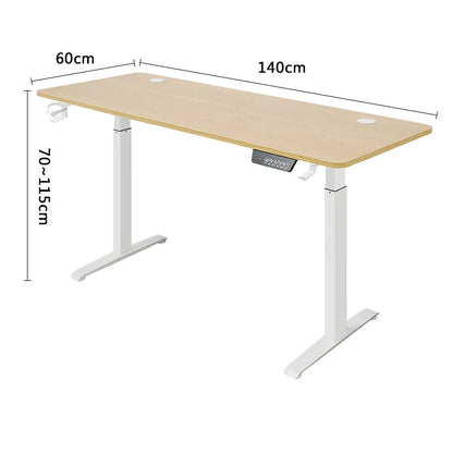 Electric Height Adjustable Standing Desk - Motorized Sit-Stand Home Office