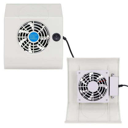Portable USB Nail Dust Collector 24W Manicure Vacuum Extractor