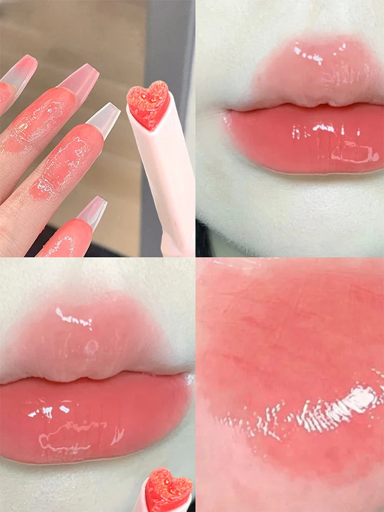 Hydrating Jelly Gloss Lipstick - Moisturizing Mirror Finish Lip Pen