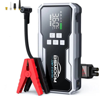 7000A Portable Car Jump Starter with 150PSI Air Compressor & Power Bank