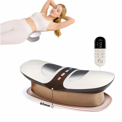 Electric Lumbar Traction Massager – Heated Back Stretcher & Spine Support Device