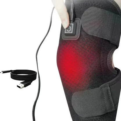 Electric Heated Knee Wrap - USB Joint Warmer & Pain Relief Pad