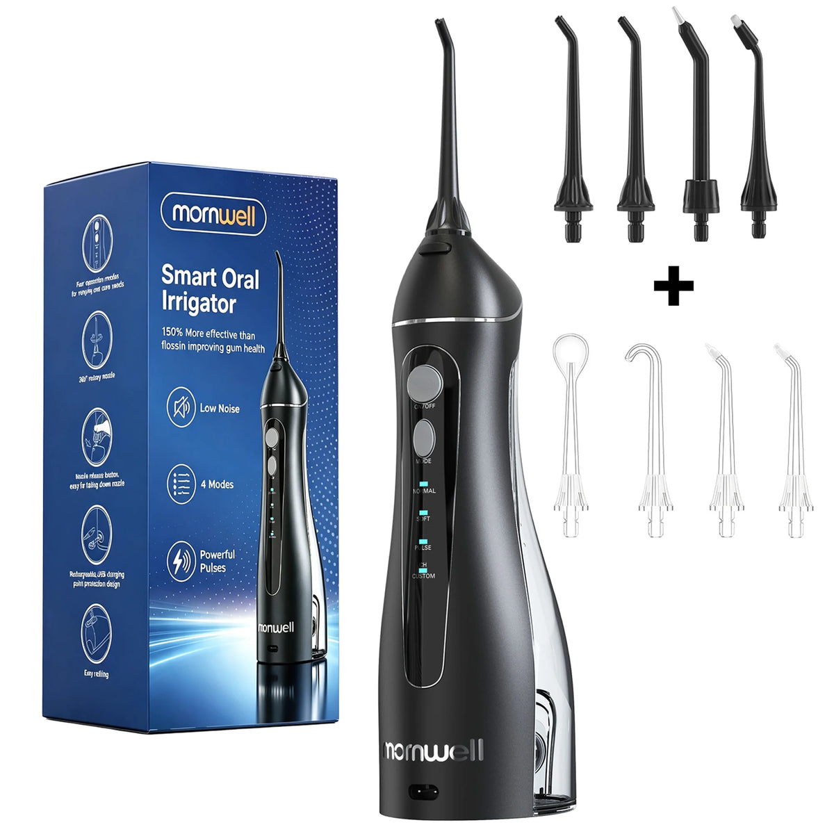 Cordless Water Flosser for Teeth Deep Cleaning & Gum Health