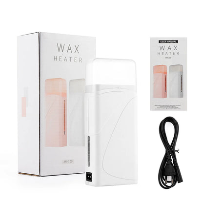 Electric Roll-On Wax Heater - Portable Hair Removal Warmer