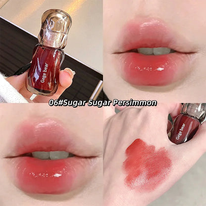 Crystal Gloss Hydrating Lip Tint - Long-Lasting Mirror Finish Plumper