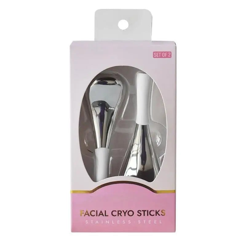 Stainless Steel Facial Cryo Sticks for Skin Tightening and Puffiness Relief - 18