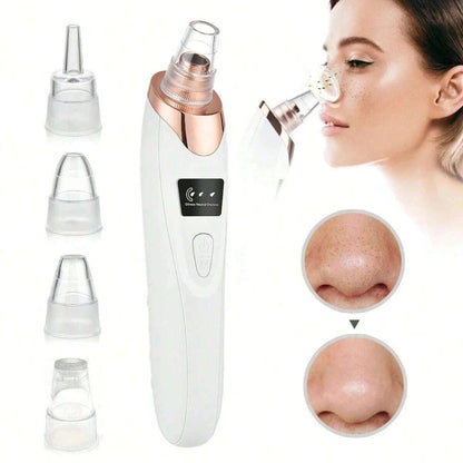 Electric Blackhead Remover & Pore Vacuum Deep Cleansing Device