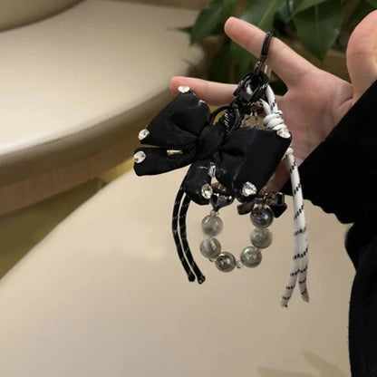 Luxury Metal Bow Keychain