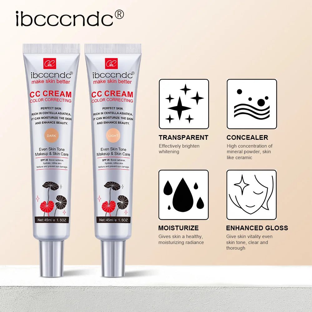 Color Correcting CC Cream - Moisturizing SPF 25 Makeup Base