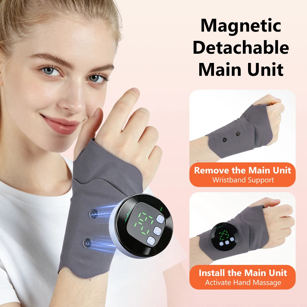 EMS Microcurrent Wrist Massager for Carpal Tunnel & Muscle Relief - 3