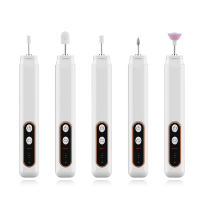 Professional Cordless Electric Nail File Set for Manicure and Pedicure
