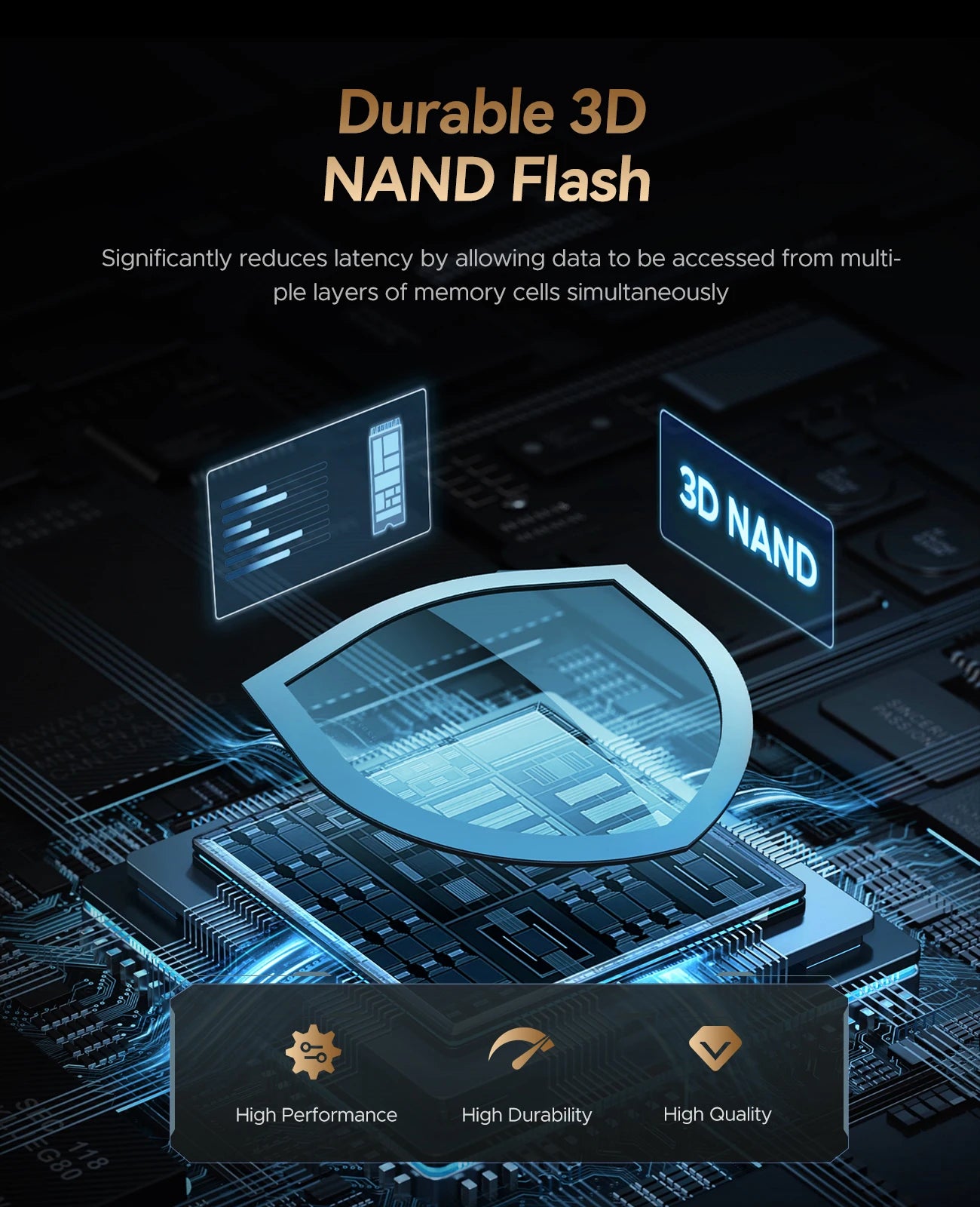 ORICO 7400MB/s Gen4 NVMe M.2 SSD for PS5 & High-Performance Gaming