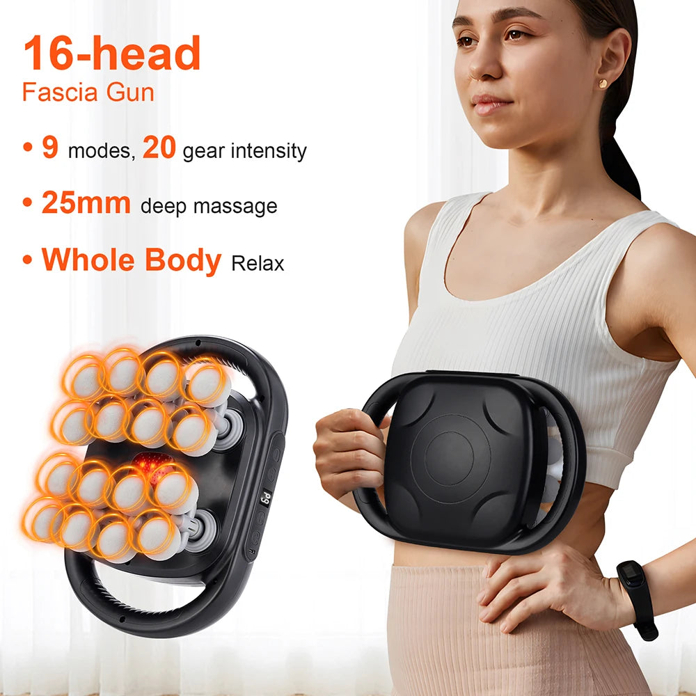 16-Head Deep Tissue Massager