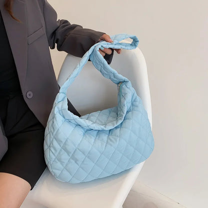 Luxury Quilted Padded Tote