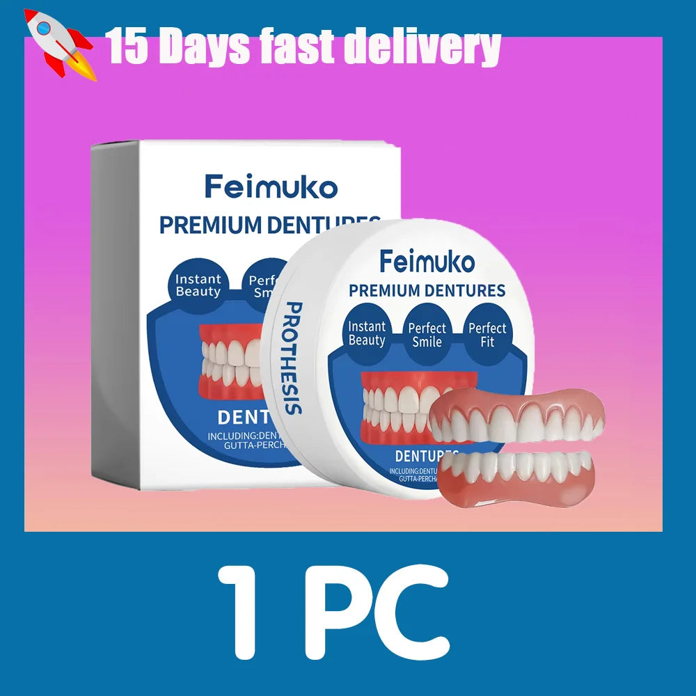 Snap-On Dentures for Instant Realistic Smile - Comfortable Natural Fit - 8