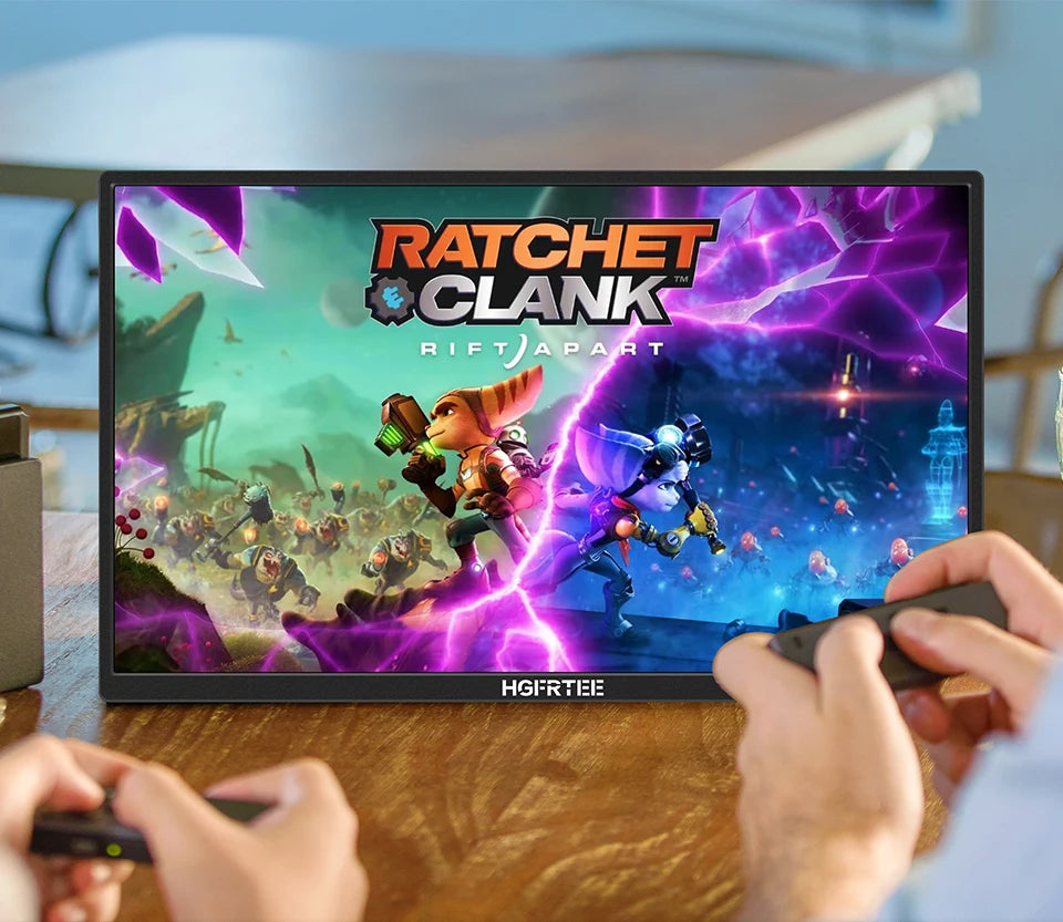 18.5" 120Hz Portable Monitor - 1080P IPS HDR Gaming Display