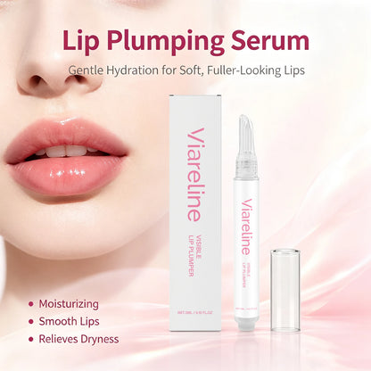 Hydrating Lip Plumper Serum for Smooth & Fuller Looking Lips