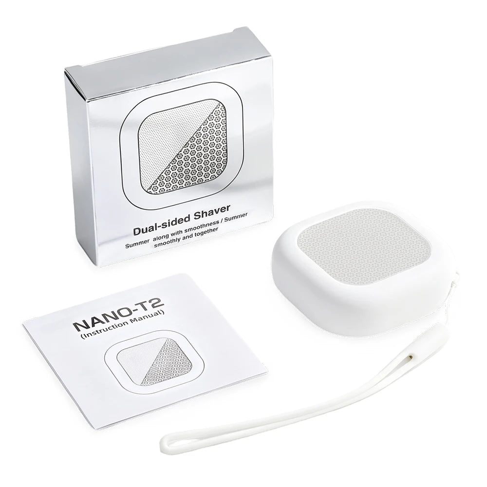 Nano Glass Painless Hair Remover & Exfoliator for Smooth Skin