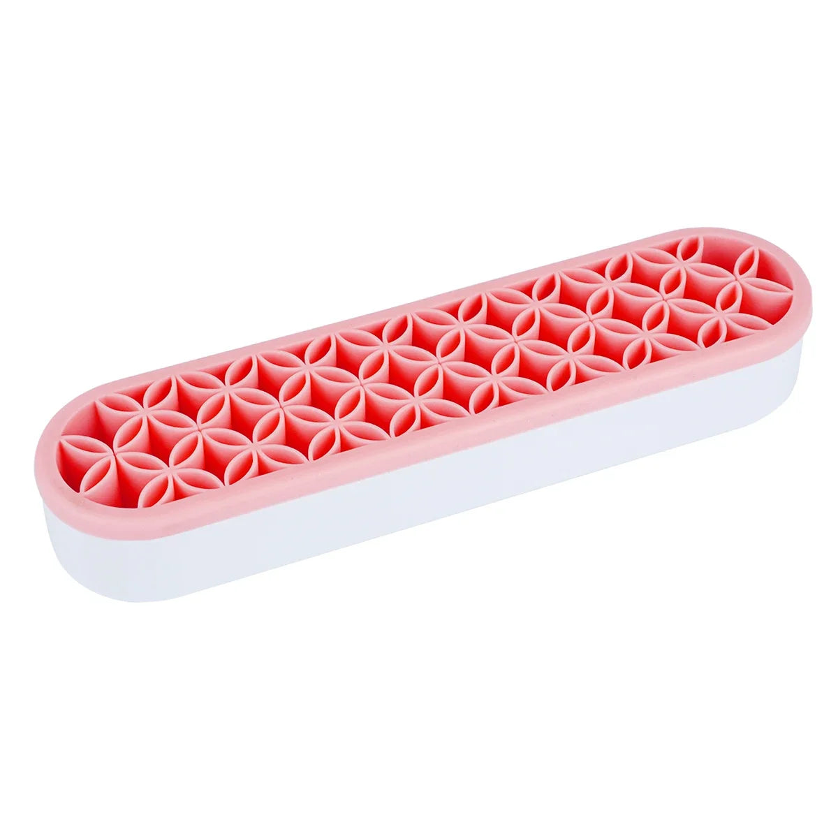 Silicone Makeup Brush Organizer & Drying Rack - Durable Desktop Storage - 19