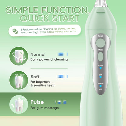 Electric Nasal Irrigator & Oral Irrigator Combo for Sinus Relief and Dental Care