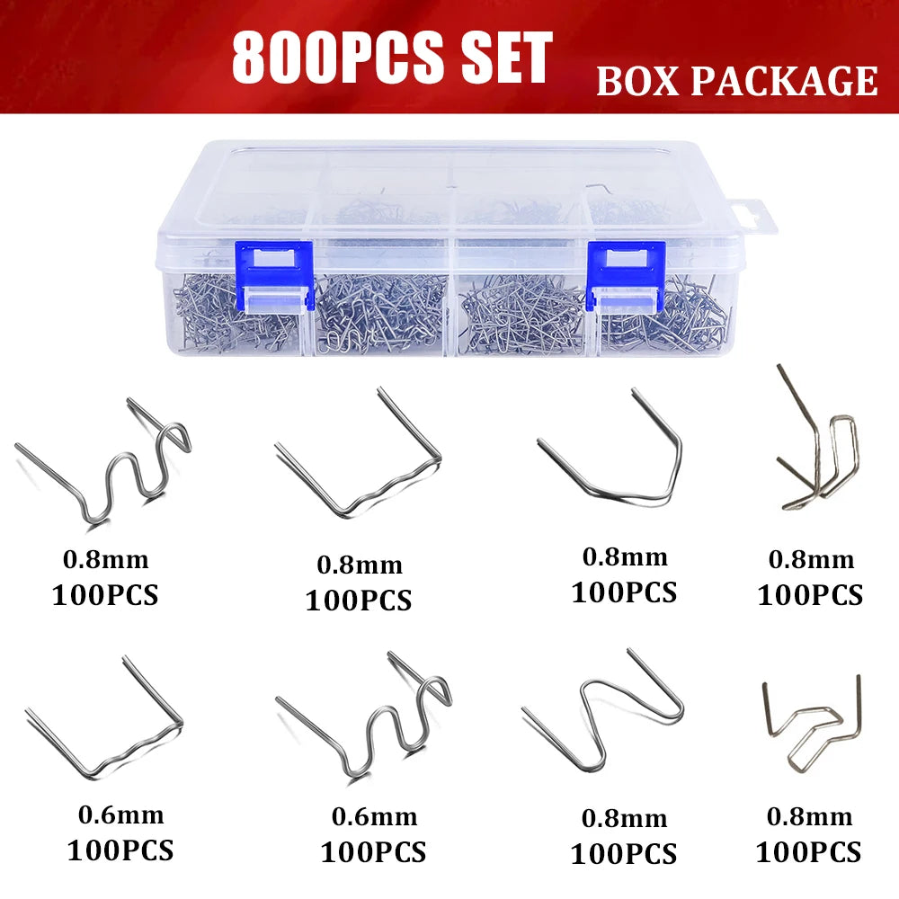 Stainless Steel Hot Staples for Plastic Repair Gun - 16