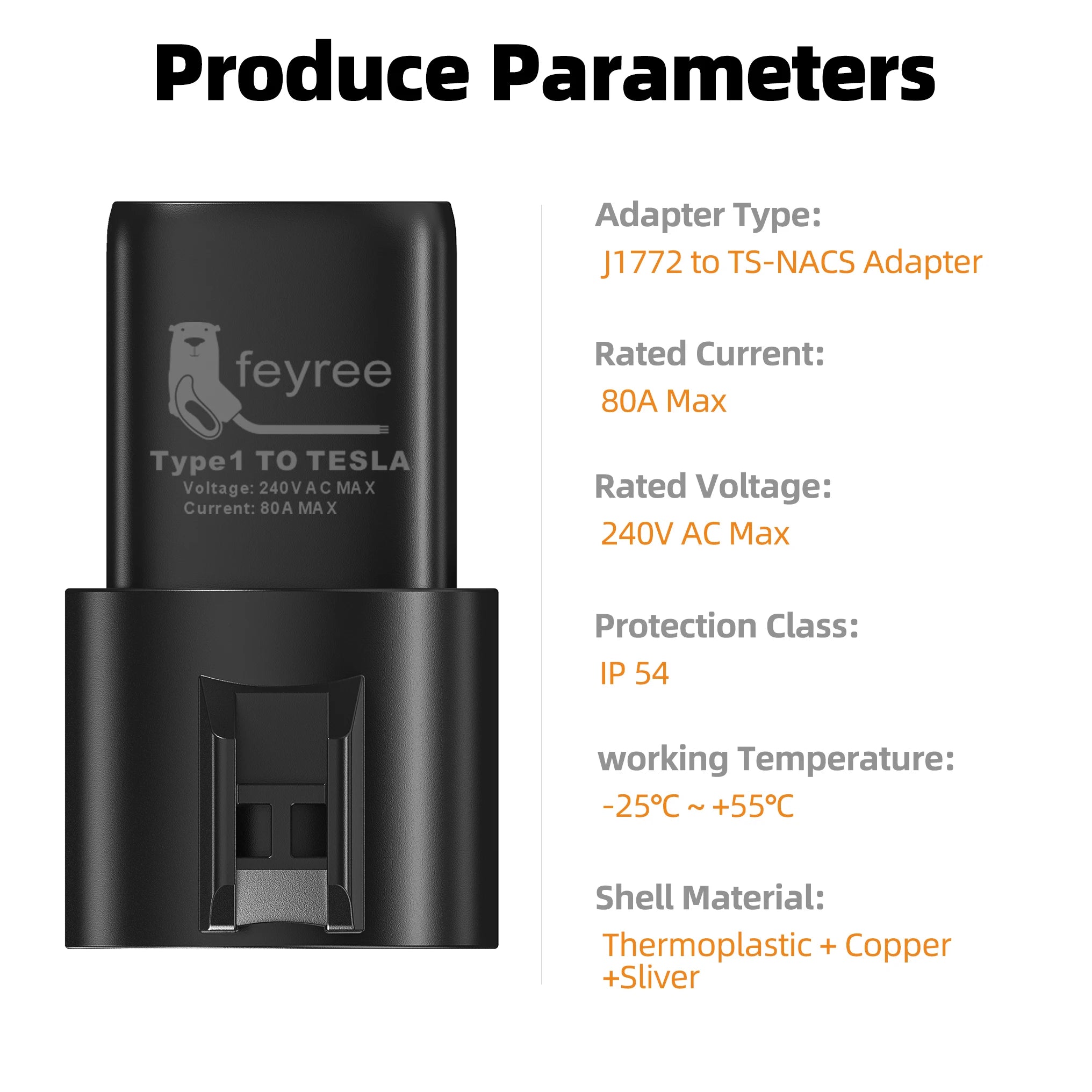 J1772 to Tesla Adapter - Type 1 to NACS EV Charger Connector for Tesla - 2