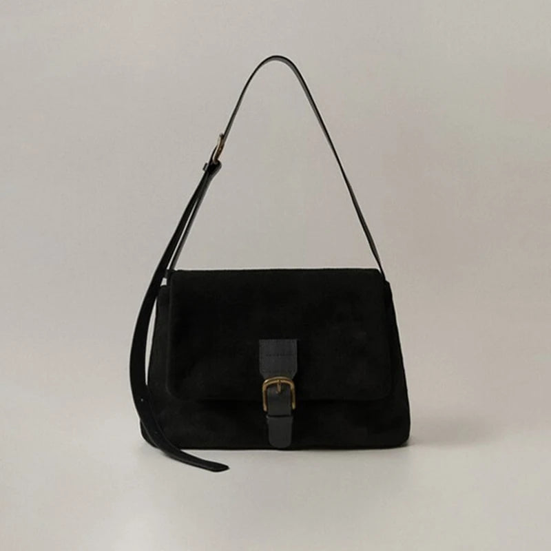 Luxury Matte Leather Tote Bag