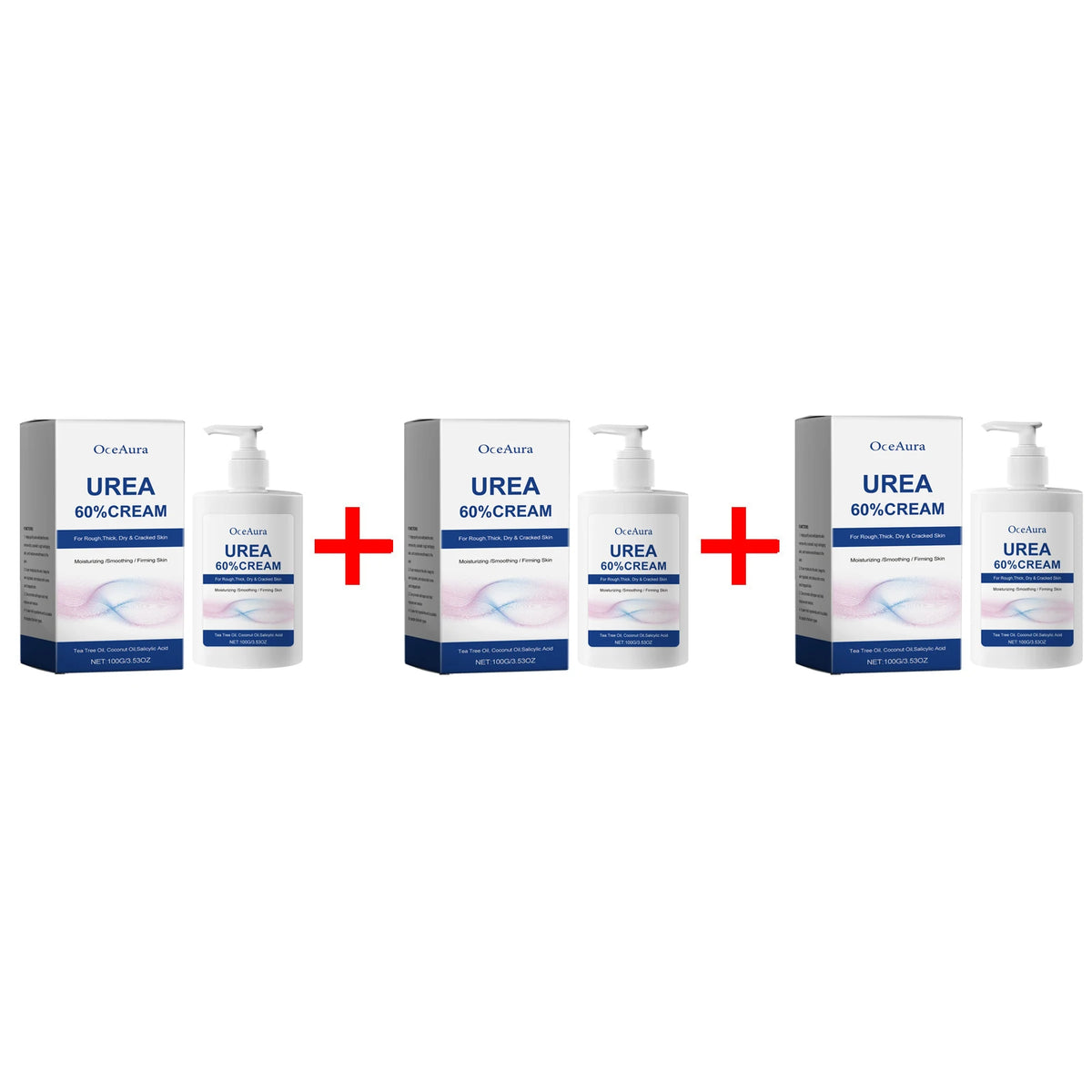 60% Urea Moisturizing Cream for Cracked Heels and Rough Skin Repair