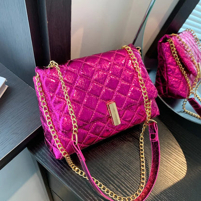 Luxury Sparkly Y2K Shoulder Bag