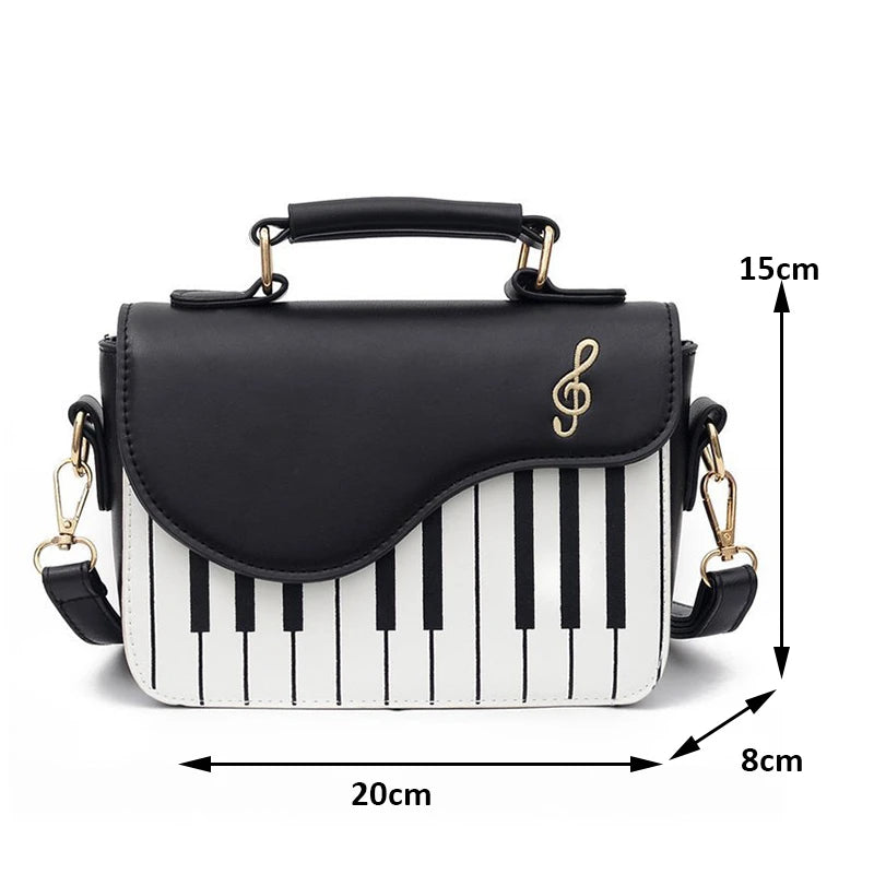 Luxury Piano Novelty Crossbody Bag