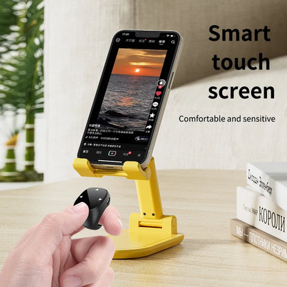 Smart Bluetooth Fingertip Ring Remote Control - TikTok Scroller & Camera Shutter