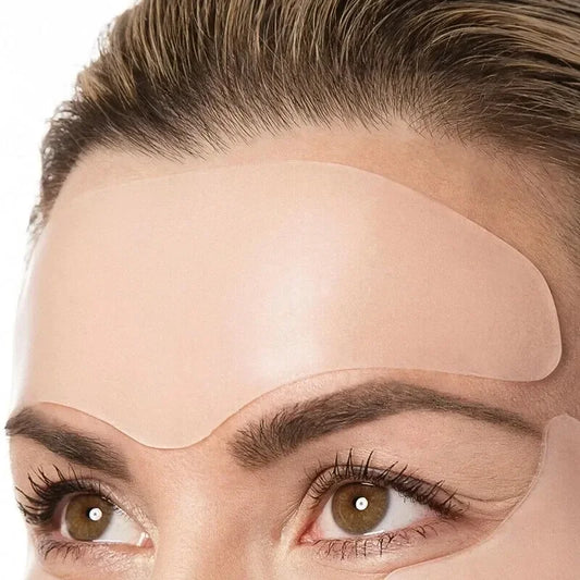 Reusable Silicone Anti-Wrinkle Face & Forehead Patches for Smooth Skin