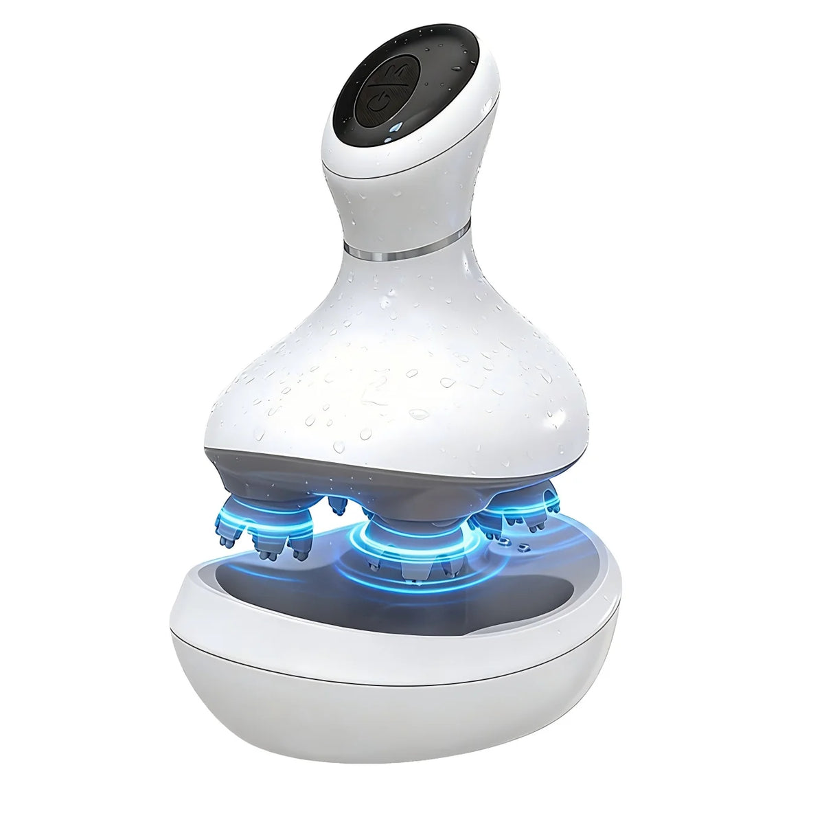 Electric Scalp Massager - Portable Waterproof Head & Body Kneading Device