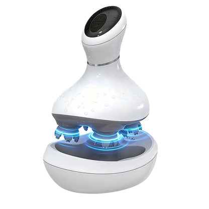 Electric Scalp Massager - Portable Waterproof Head & Body Kneading Device