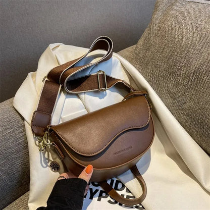 Luxury Vintage Saddle Bag