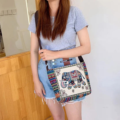 Luxury Vintage Elephant Tote