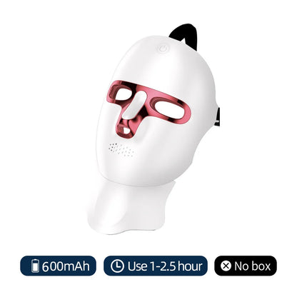 7 Color LED Face & Neck Mask - Anti-Aging Light Therapy