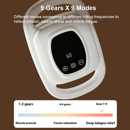 6-Head Electric Massage Gun for Deep Tissue Recovery