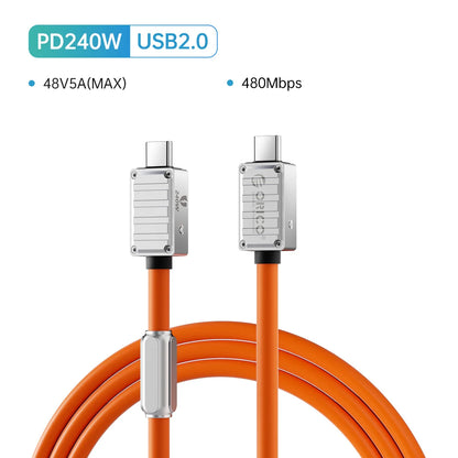 ORICO 240W USB4 Cable - 40Gbps Data, 8K Video & Fast PD Charging